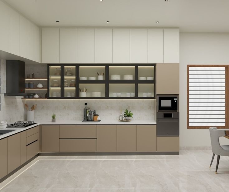 Contemporary Luxury Island Kitchen