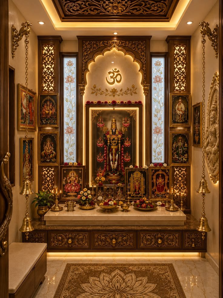 Grand Villa Marble & Teak Sanctum